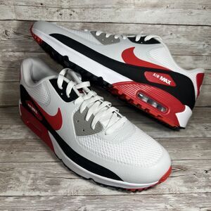Nike Air Max 90 G TB University Red/White/Blk Golf Shoes DX5999-162 Mens Size 14